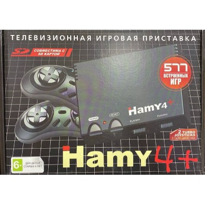 HAMY 4+ 16bit / 8bit Black (577 игр)